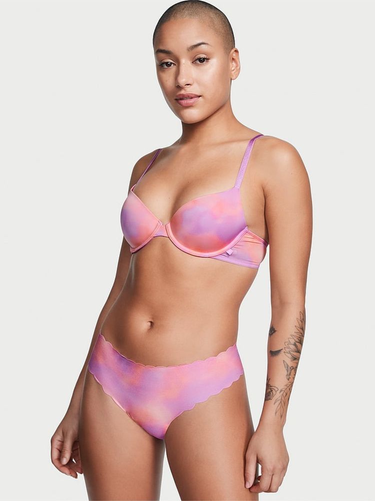 Victoria's Secret No-Show Thong Panty Multi-Color-image-38
