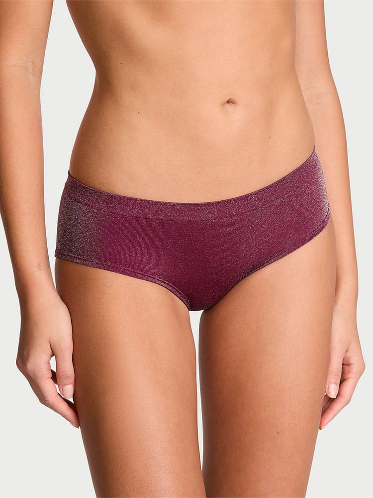 Victoria's Secret Seamless Hiphugger Panty Burgundy-image-15