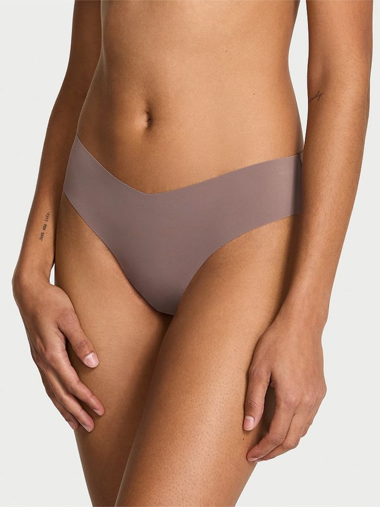 victoria's secret intimates Victoria's Secret No Show Strappy Thong Panty Mauve-picture-24