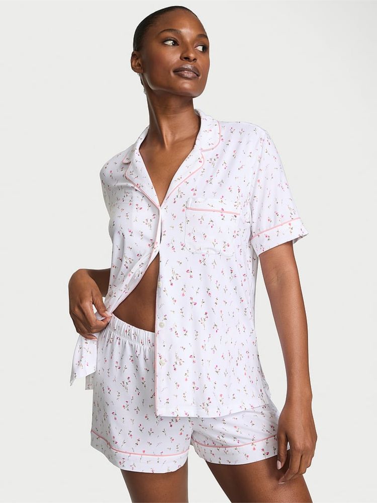 victoria's secret intimates Victoria's Secret Modal Soft Nightsuit Grey-picture-27