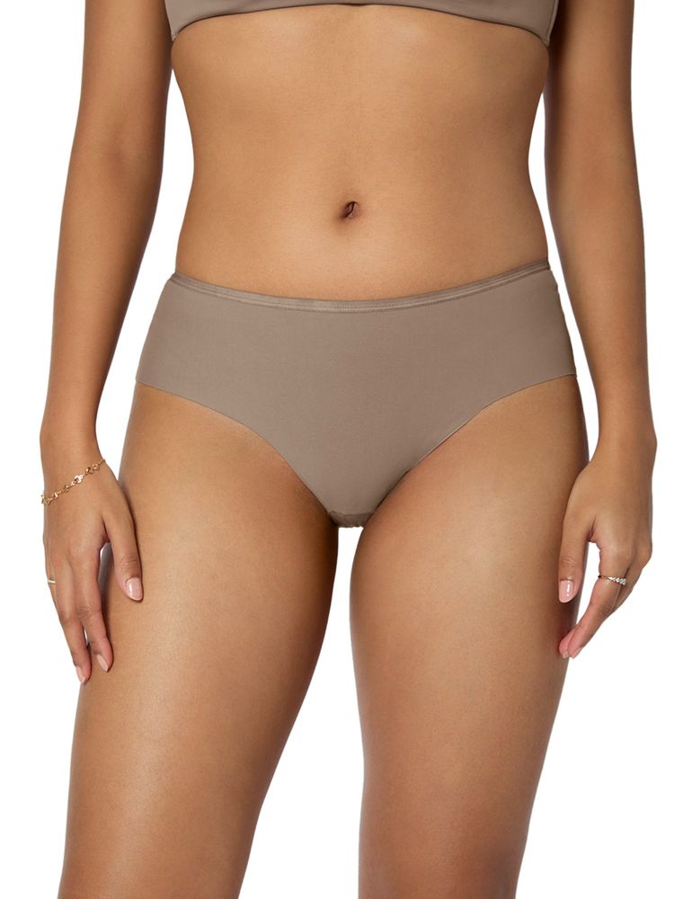 Triumph Tri-Zone Antibacterial Seamless Medium Coverage Hipster Brief Beige-picture-14