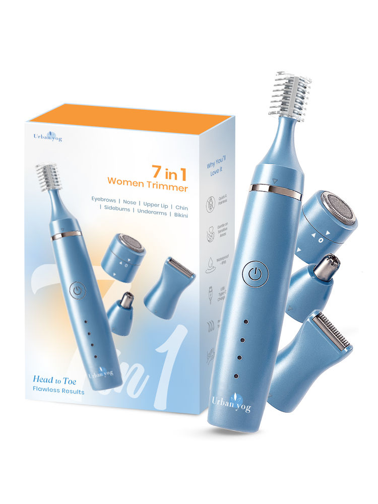 UrbanYog 7-In-1 Women Multipurpose Body, Face & Bikini Trimmer-image-15