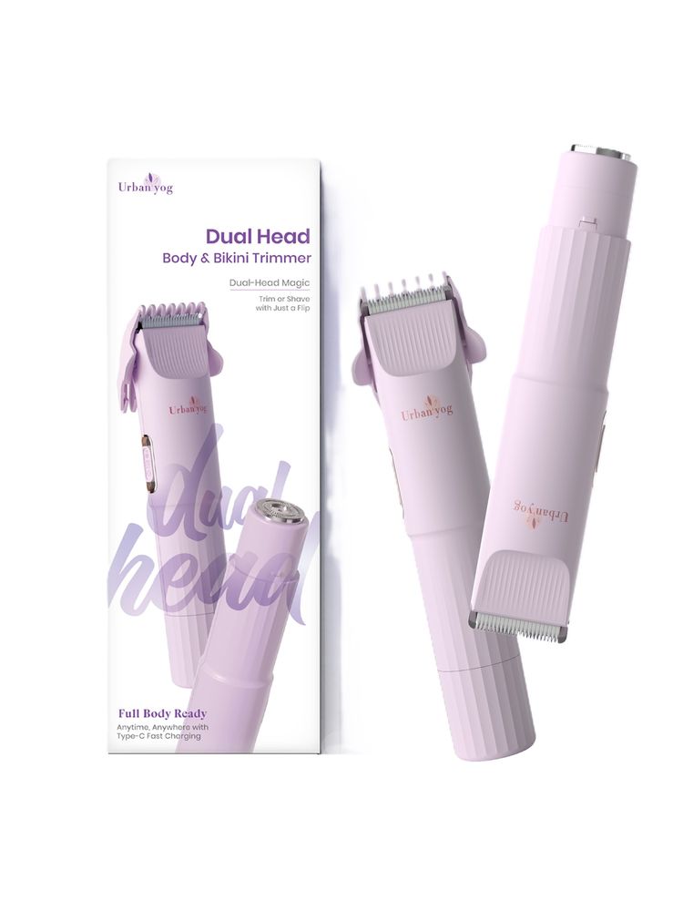 UrbanYog Dual Head Body & Bikini Trimmer