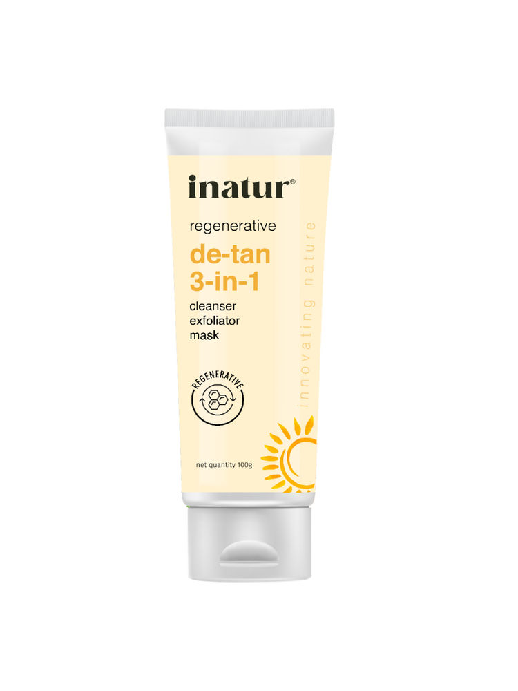 inatur De Tan 3-in-1 Scrub, with Niacinamide, for Glowing, Tan-Free, Smooth Skin-picture-26