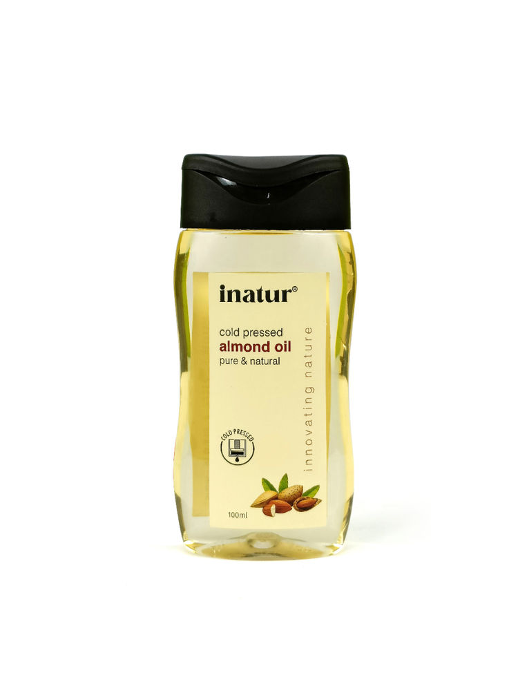 inatur Almond Oil, 100% Pure, Cold Pressed & Organic, for Face, Body, Hair & Baby Care-image-34
