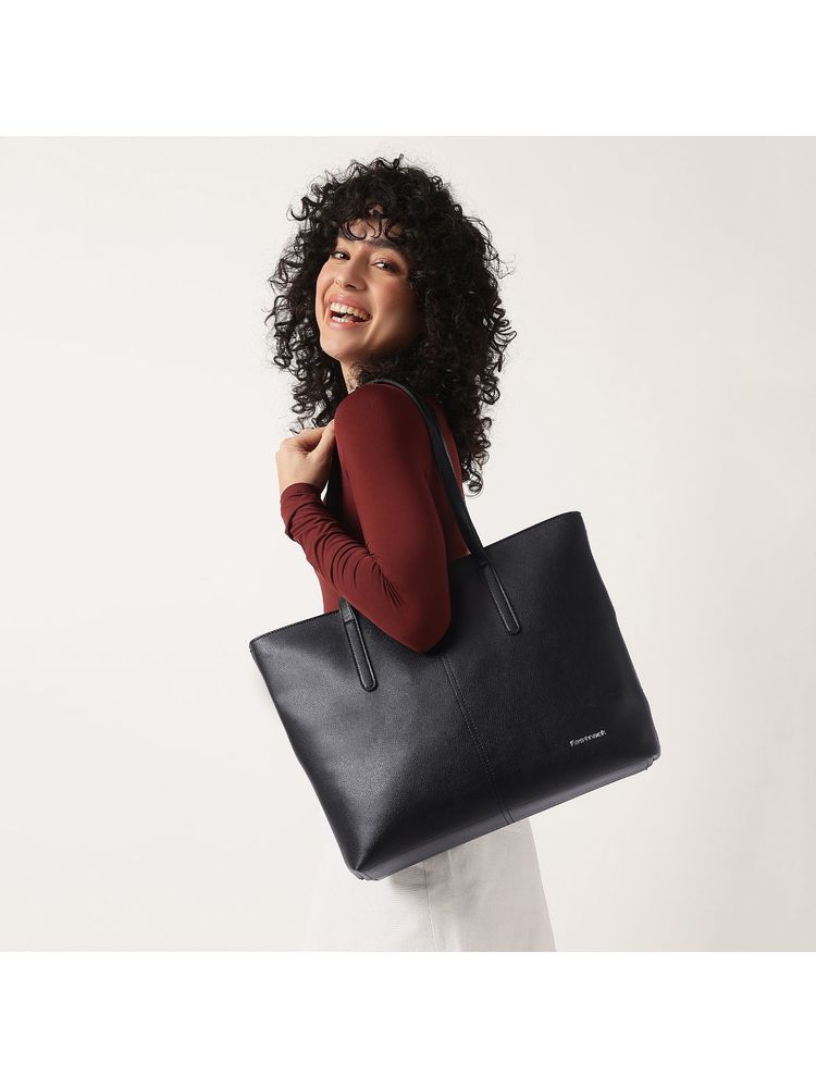 fastrack accessories Fastrack Casual Tote Bag In Black-picture-19