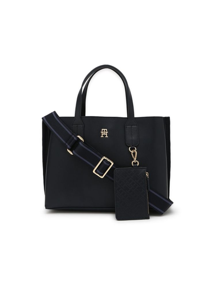 tommy hilfiger accessories Tommy Hilfiger Women'S Blue Colour Handbag with Detachable Pouch-picture-10