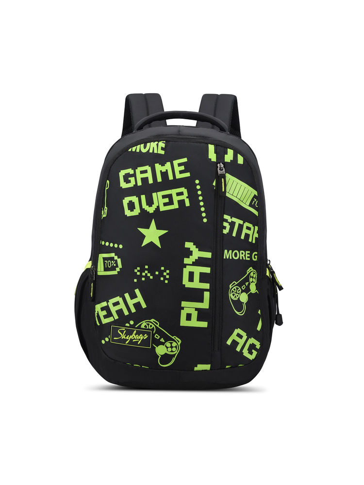 Skybags New Neon 23-02 School Bp (H) Black Backpack-picture-18