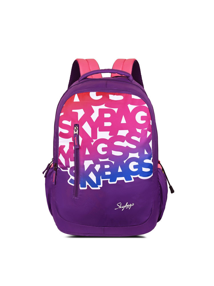 Skybags New Neon 23-05 School Bp (H) Purple Backpack-image-2