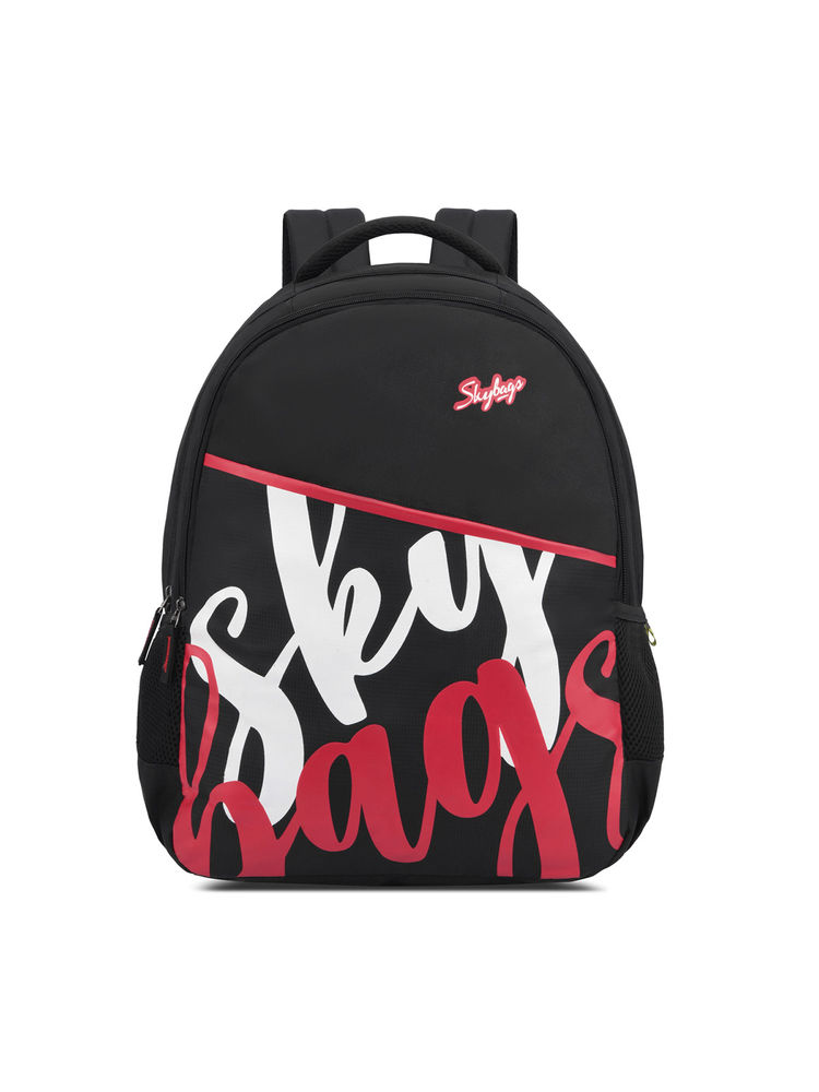 Skybags Qube 02 School Backpack (E) Black