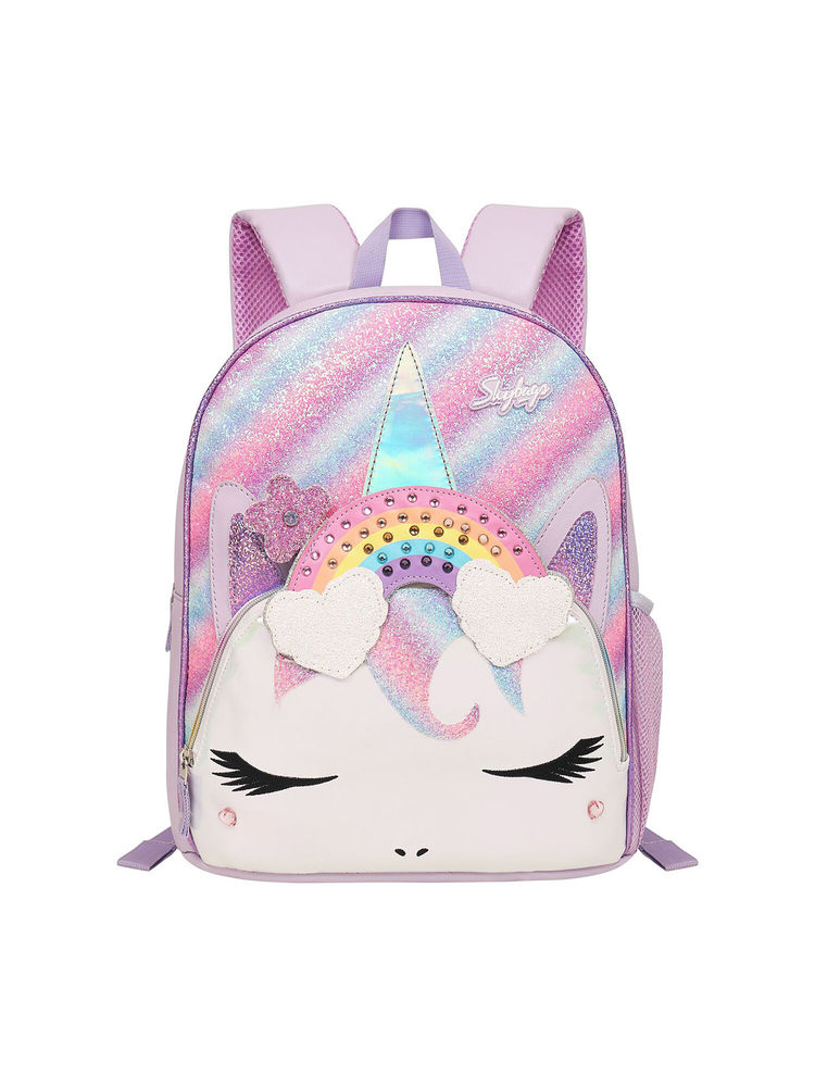 Skybags Unicorn 02 School Backpack Purple-picture-26