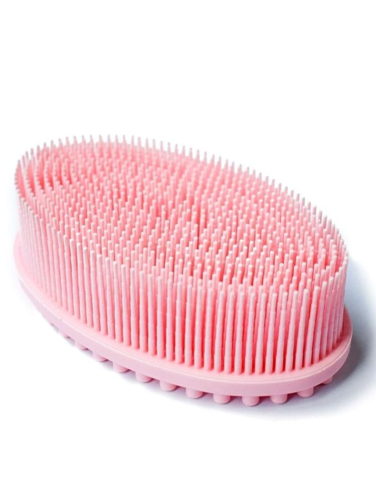 Beautiliss Silicone Bath Brush Soft Body Wash Bathing Scrubber-image-4