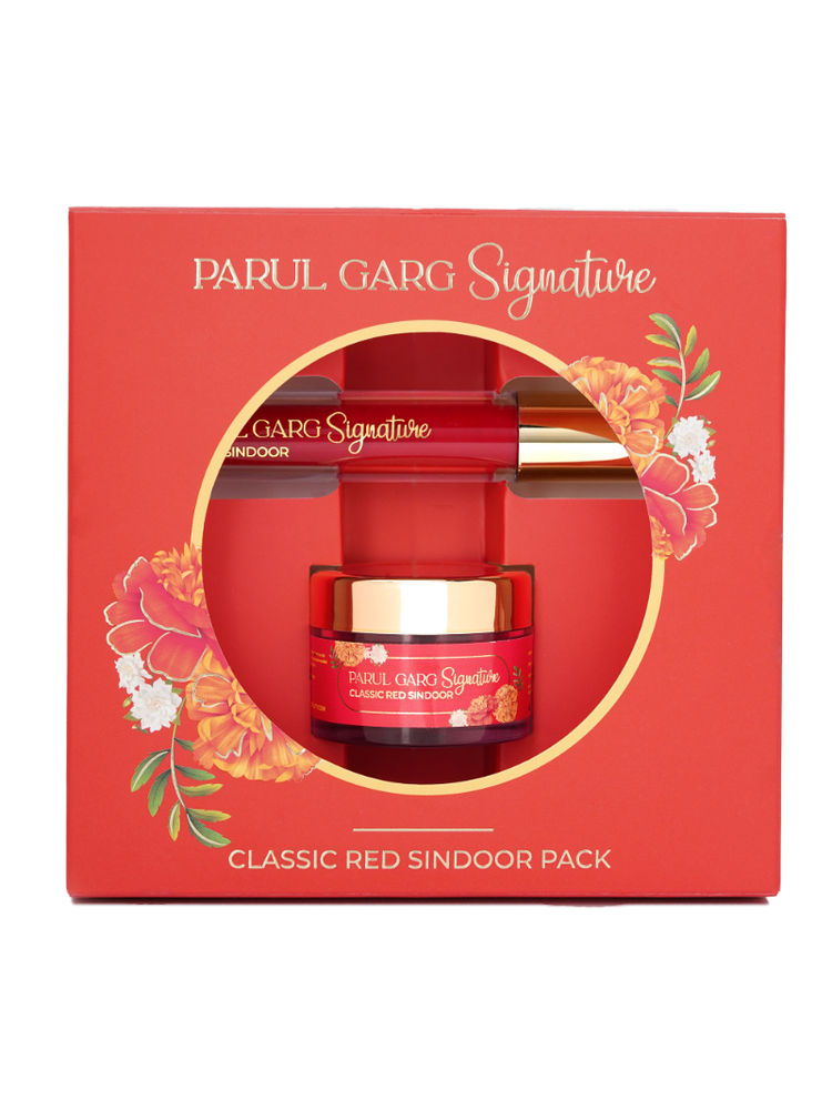 Parul Garg Beauty Signature Classic Red Sindoor Pack - Liquid & Powder Sindoor