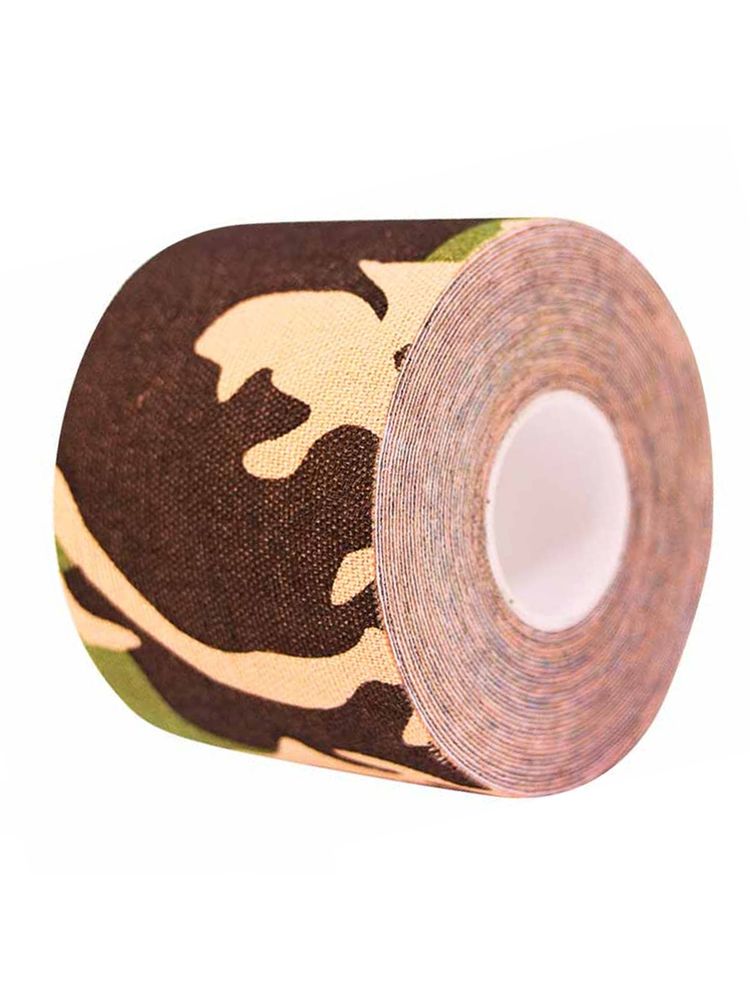 Strauss Kinesiology Sports Tape Knee, Calf and Thigh Support (Camo Green)-image-15