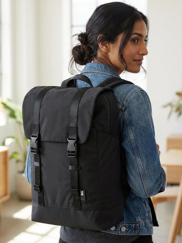 DailyObjects Pivot Taiga Backpack - Basalt (M)-picture-23