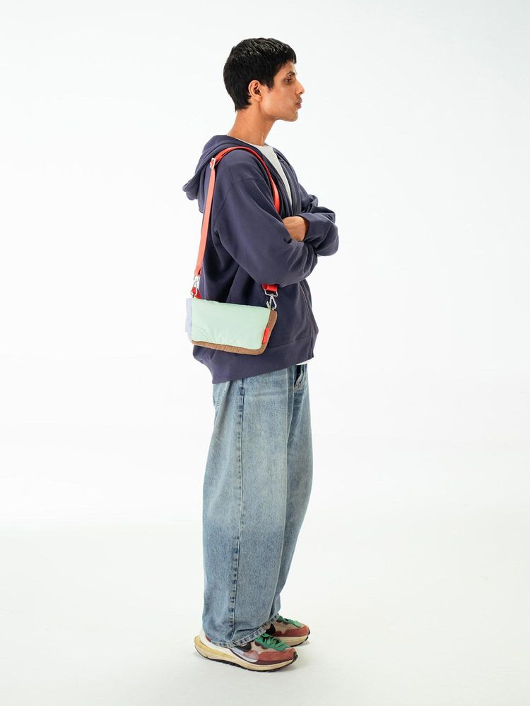 DailyObjects Multi-Color Puff Crossbody Sling Bag With Detachable Strap (M)-picture-24