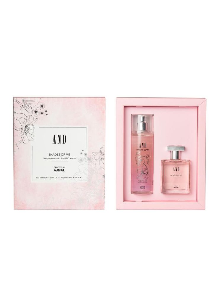 Ajmal And Fragrances Gift Shades Of Me, Love Muse - Dainty Glam-image-10