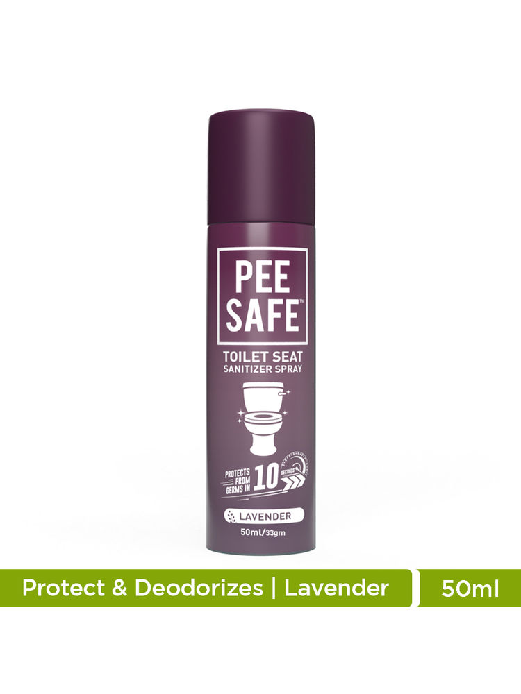 Pee Safe Lavender Toilet Seat Sanitizer Spray