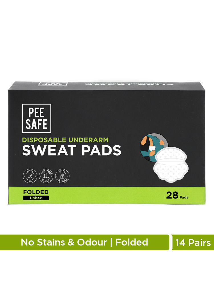 pee safe Peesafe Disposable Underarm (Folded) Sweat Pads For Men & Women - Prevent Stains & Absorb Sweat-picture-11