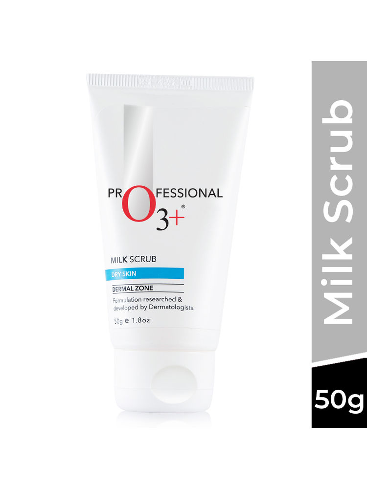 O3+ Milk Scrub Dry Skin For Gentle Exfoliation & Nourished Glow