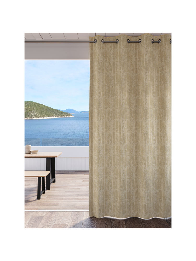 Ddecor Live Beautiful Ready Made Curtain 9 Ft Door Size Beige (Pack Of 1)-image-1