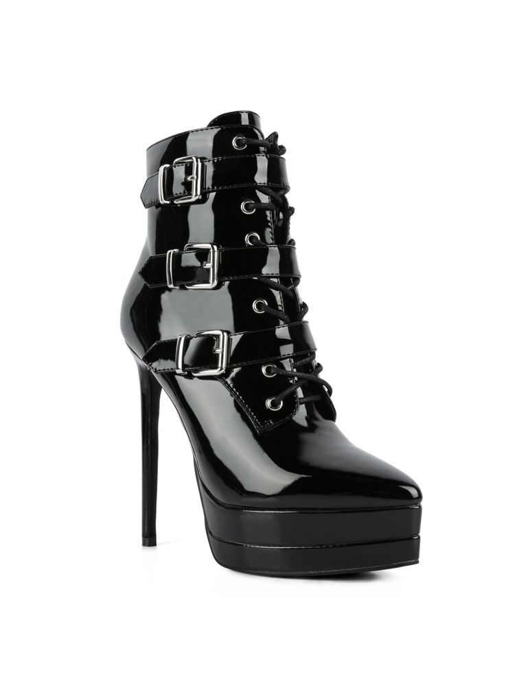 London Rag Solid Black Casual Boots-picture-20