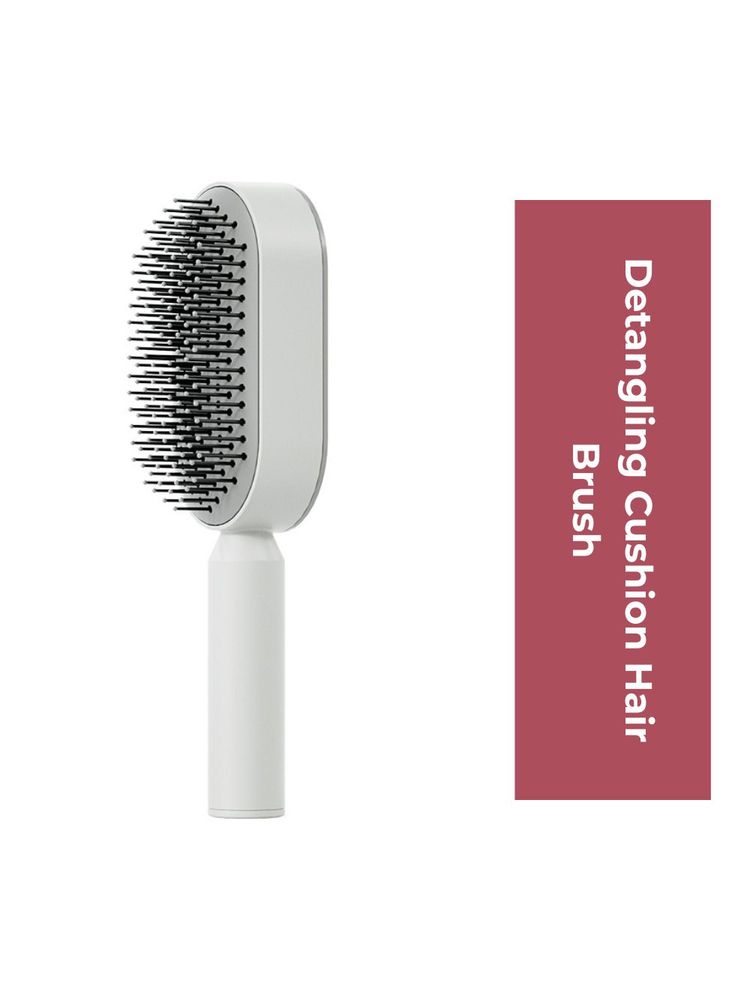 SEMINO 3D Rounded Air Cushion Scalp Massage Push Detangling Hair Brush Comb-picture-21
