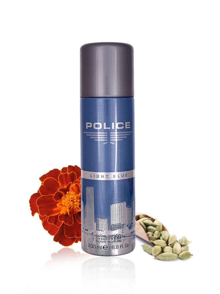 Police Light Blue Deodorant Spray For Men-picture-27