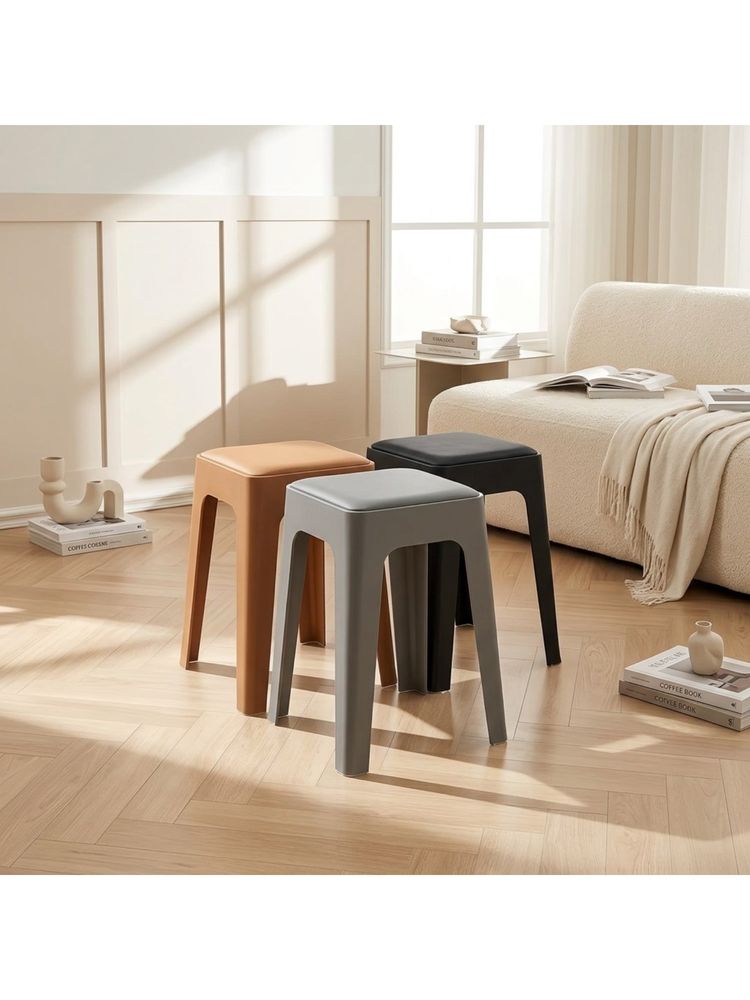 The Artment Multi Modern Multi-Purpose Utility Livo Stool (Set of 3)-picture-1