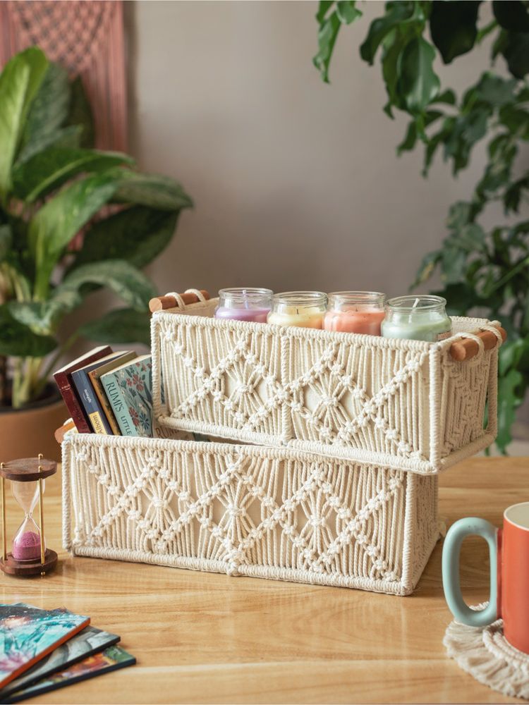 Karighar Boheme Duo Baskets (Set of 2)-picture-21