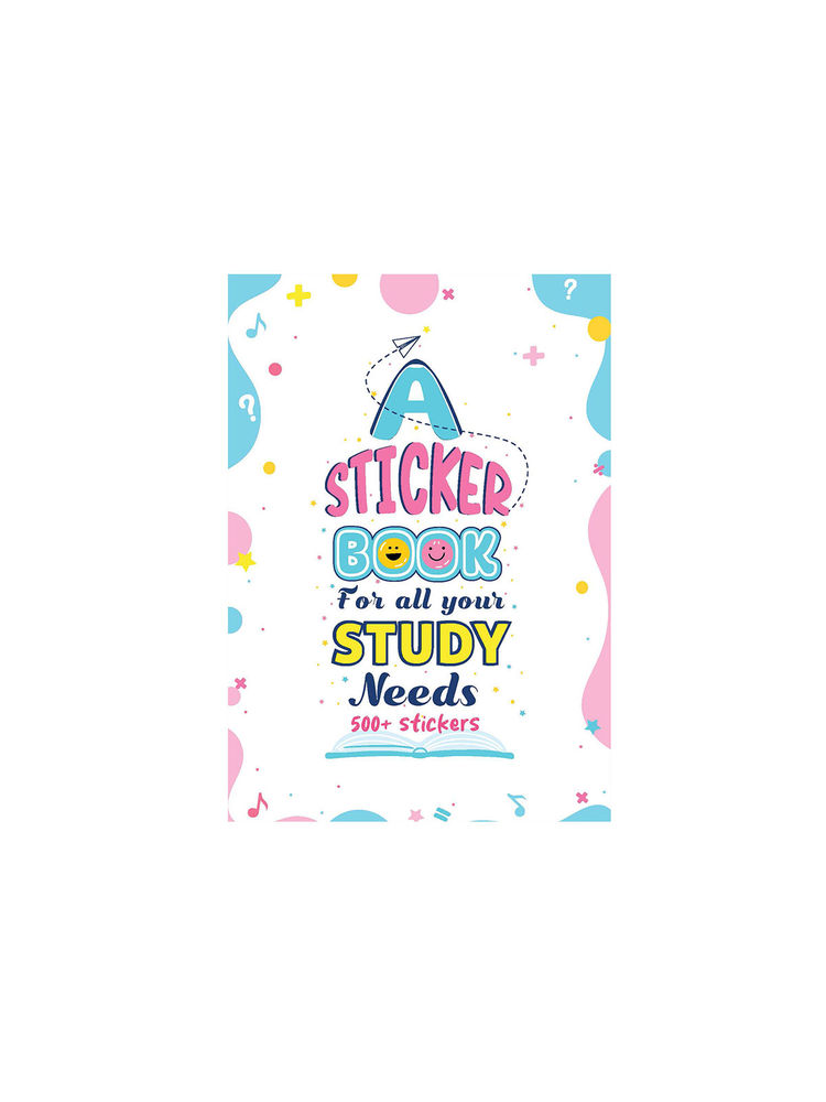 Doodle Collection A5 10 Pages Book With 500+ Fun, Quirky And Colourful Study Well Stickers-picture-24