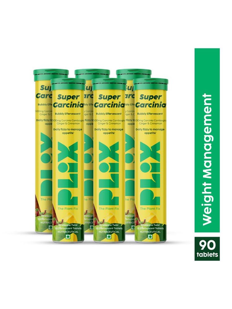 PLIX Garcinia Cambogia Effervescent Tablets Advanced Weight Loss Drink with Ginger and Cinnamon-picture-20