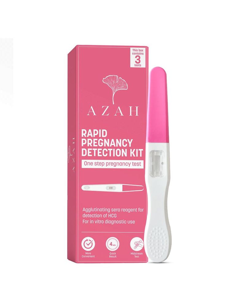 Azah Pregnancy Test Kit For Women - Pack Of 3