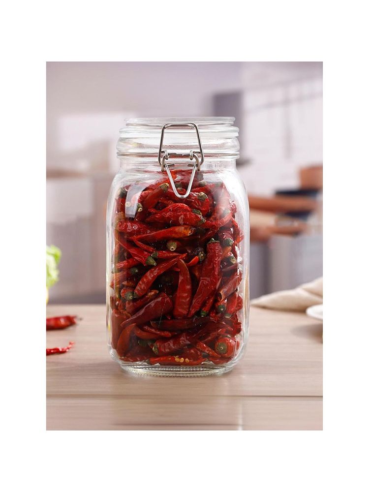 UMAI Glass Storage Jar with Airtight Leakproof Lid 1.5L-picture-24