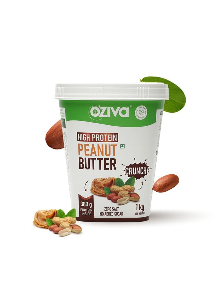 Oziva High Protein Peanut Butter - Crunchy-image-29