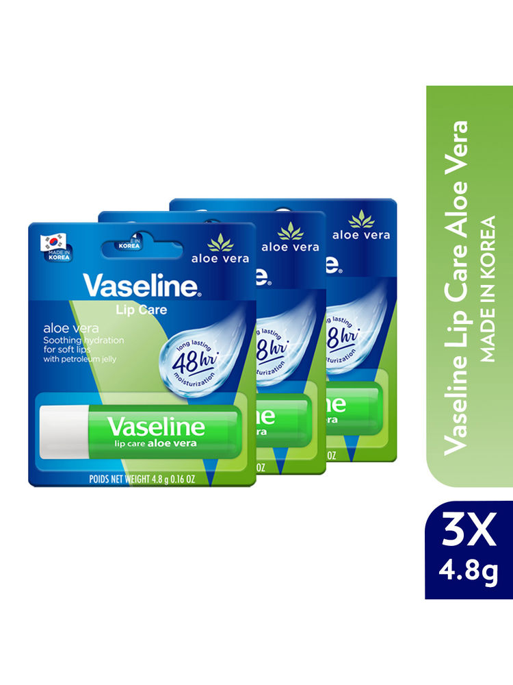 Vaseline Lip Care Cocoa Butter Lip Balm Stick - Pack Of 3-picture-15