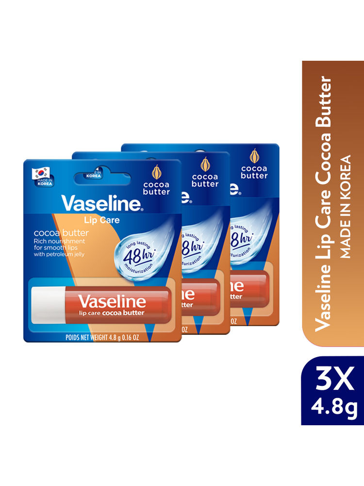 Vaseline Lip Care Aloe Vera Lip Balm Stick - Pack Of 3-picture-38
