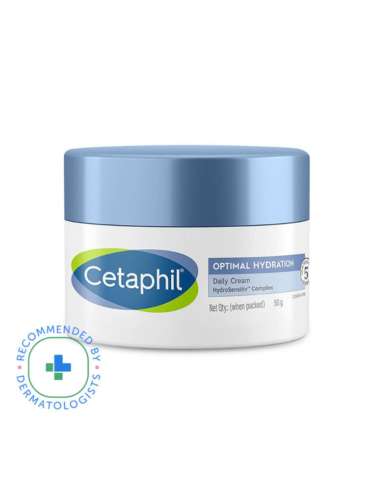 Cetaphil Optimal Hydration Daily Cream, Lightweight, Skin Barrier Protection with Hyaluronic Acid-image-32