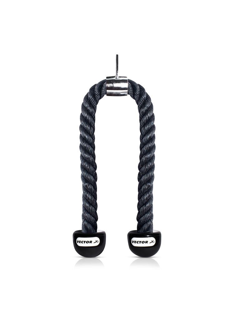 Vector X Tricep Rope Lat Rope Pull Down Fitness Cable Attachment for Gym-image-41