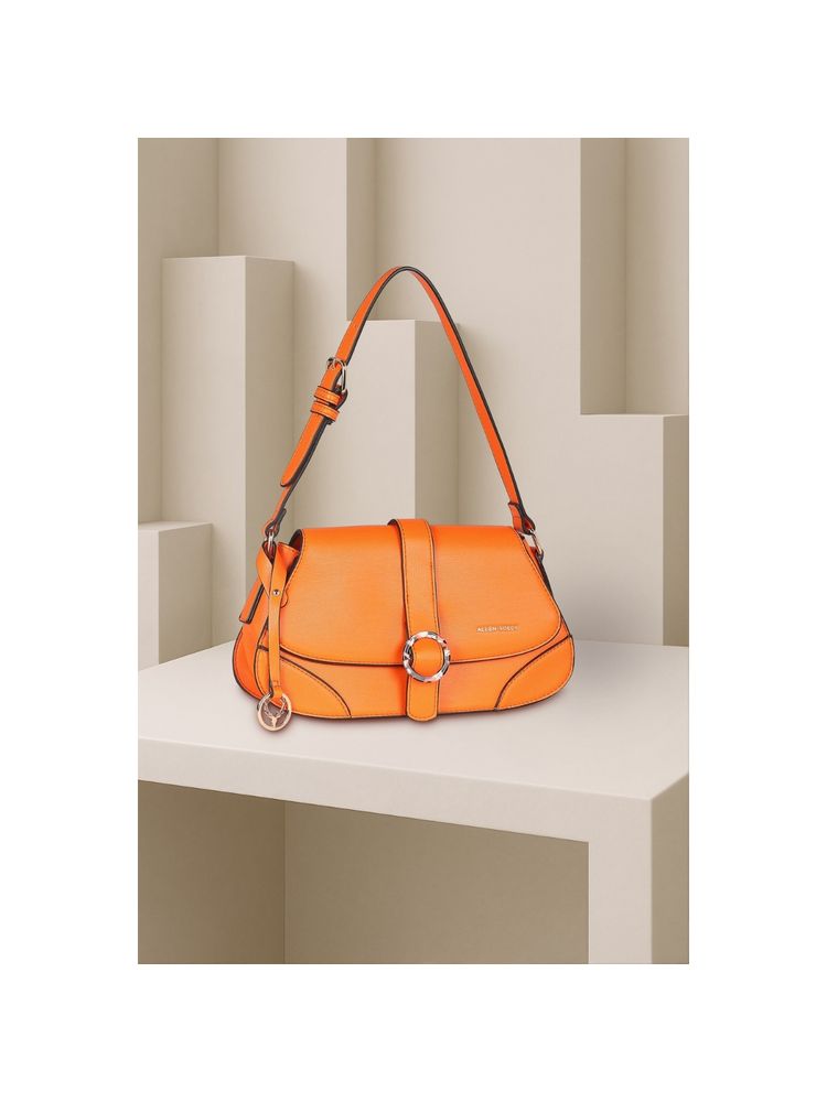 Allen Solly Women Orange Casual Shoulder Bag-image-4