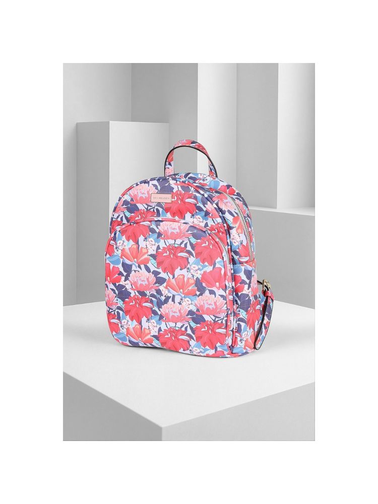 Van Heusen Women Pink Print Casual Backpack-picture-26