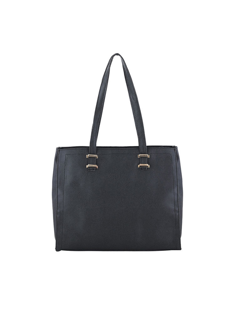 Toteteca Black Office Style Tote Bag-picture-25