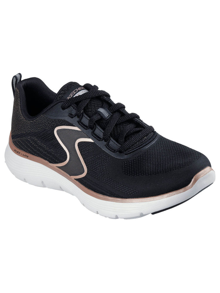 SKECHERS Women FLEX APPEAL 5.0-LUXE GLOW Black Casual Sneakers-picture-23