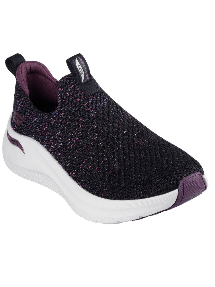 SKECHERS Women ARCH FIT 2.0-SHEER SHIMMER Black Casual Sneakers-picture-42