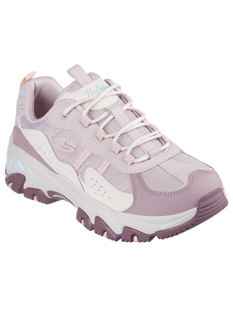 SKECHERS Women D'LITES HIKER Purple Casual Sneakers-picture-24