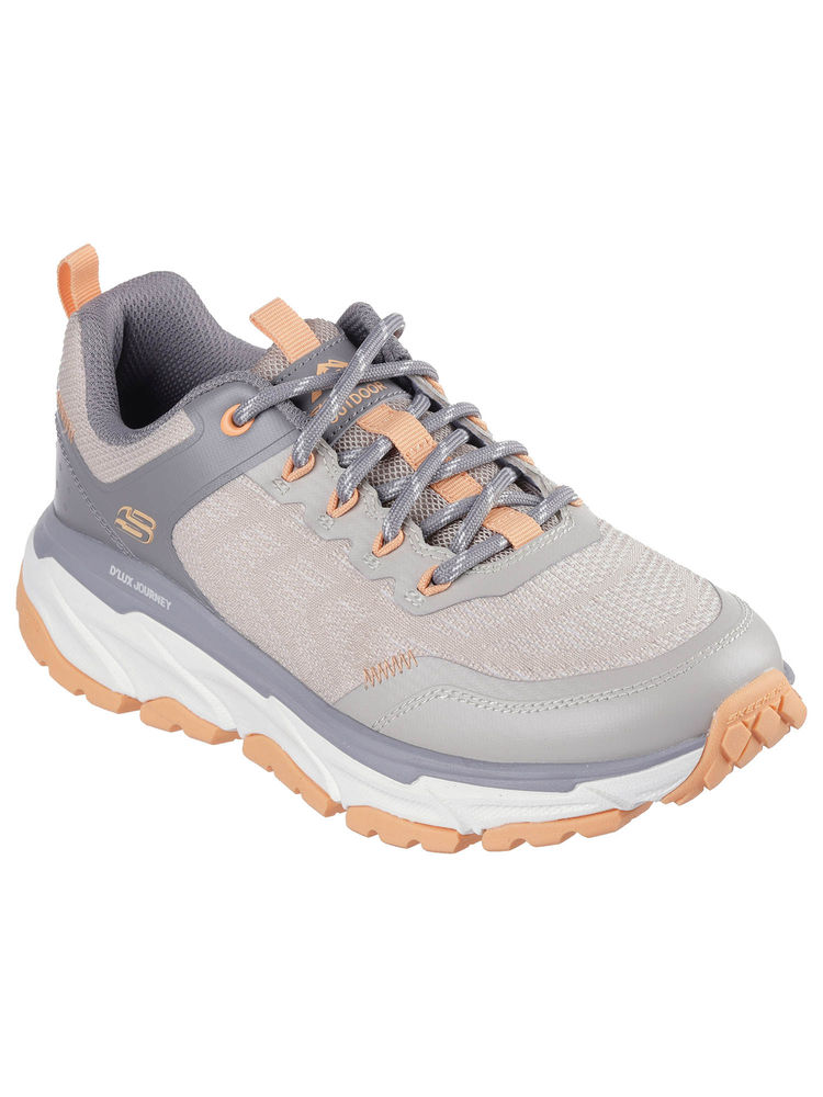 SKECHERS Women D'LUX JOURNEY - MARIGOLD Grey & Orange Sneakers-image-22