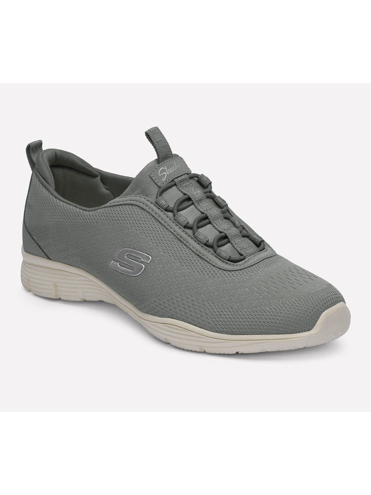 SKECHERS Womens SEAGER Green Casual Sneakers-image-37