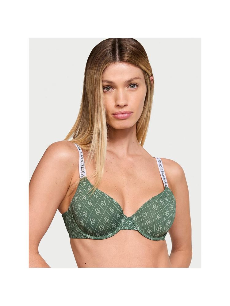 victoria's secret intimates Victoria's Secret Green The T-Shirt Lightly Lined Demi Bra-picture-12