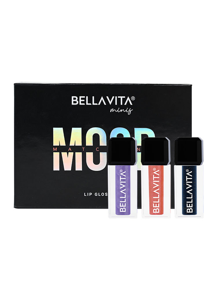 Bella Vita Organic Mood Matching Lip Gloss Minis - Pack of 3-image-10