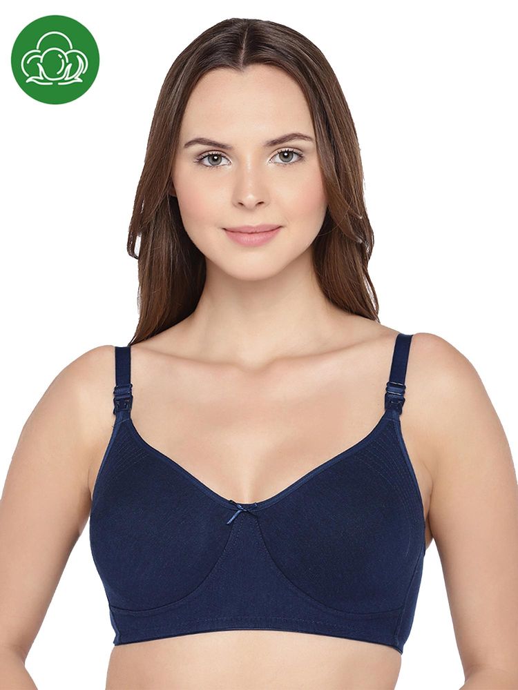 Inner Sense Multi-Color Organic Cotton Comfortable Solid Maternity Bra with Bra Extender-image-36